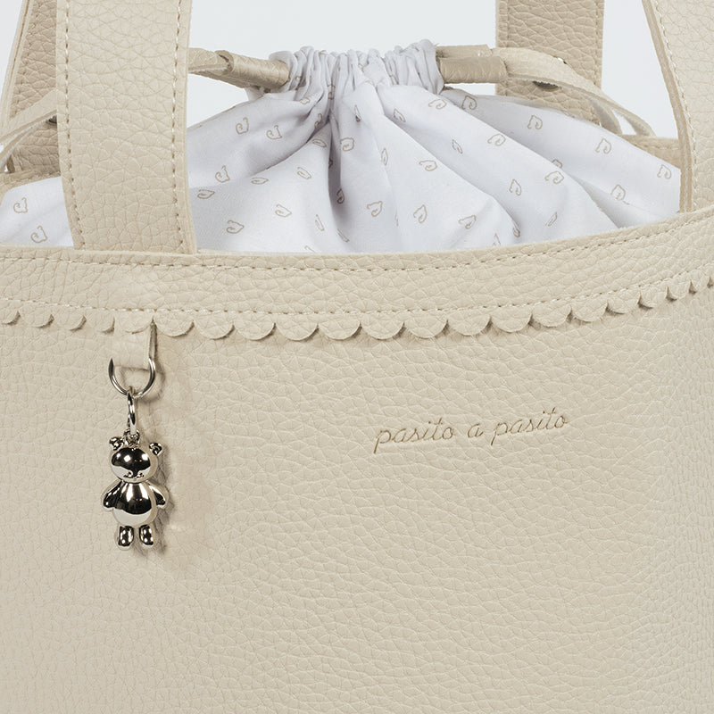 PasitoaPasito | Borsa Bucket | Icon | Col. Cream