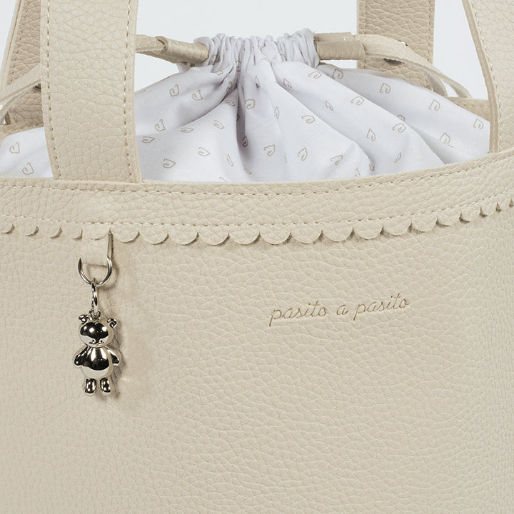 PasitoaPasito | Borsa Bucket | Icon | Col. Cream