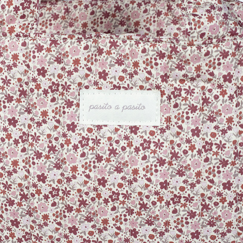 PasitoaPasito | Borsa Fasciatoio | Cherry | Fiori