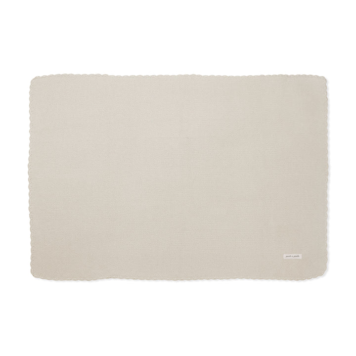 PasitoaPasito | Coperta Neonati | Tricot | Col. Beige