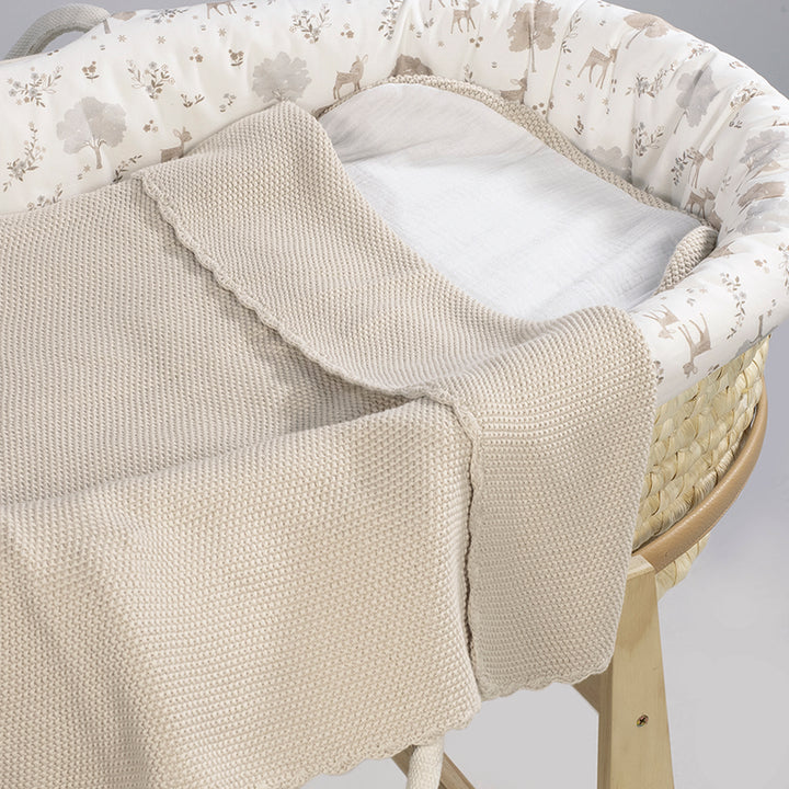 PasitoaPasito | Coperta Neonati | Tricot | Col. Beige