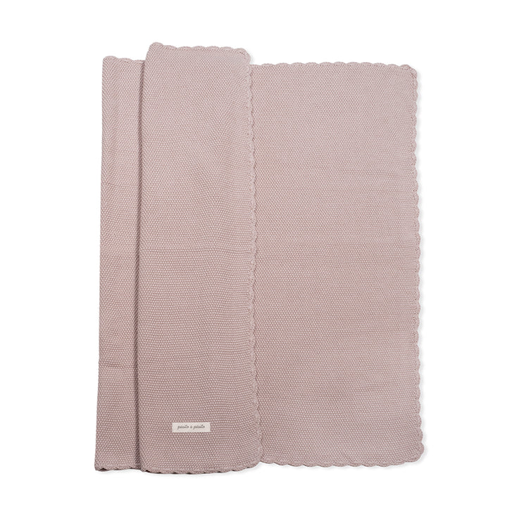 PasitoaPasito | Coperta Neonati | Tricot | Col. Rosa