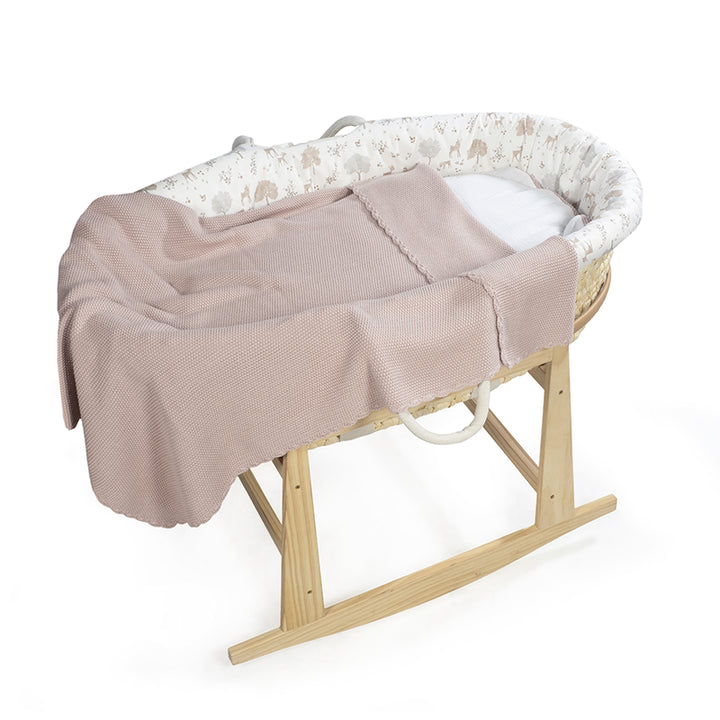 PasitoaPasito | Coperta Neonati | Tricot | Col. Rosa