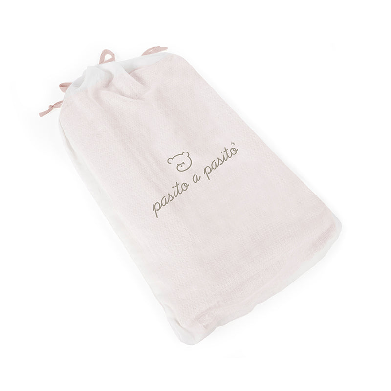 PasitoaPasito | Coperta Neonati | Tricot | Col. Rosa