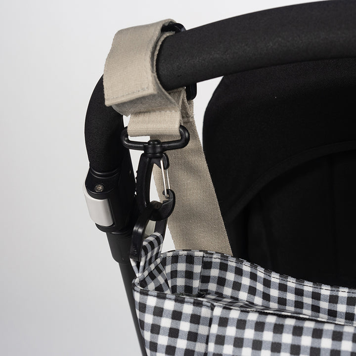 WalkingMum | Borsa Fasciatoio | I Love Vichy | Col. Nero