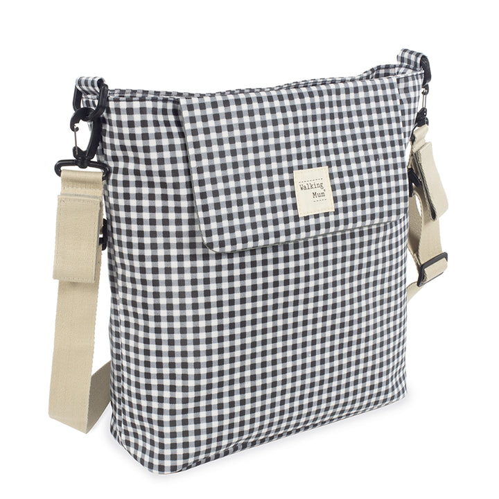 WalkingMum | Borsa Fasciatoio | I Love Vichy | Col. Nero