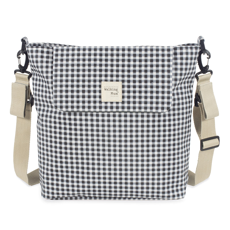 WalkingMum | Borsa Fasciatoio | I Love Vichy | Col. Nero