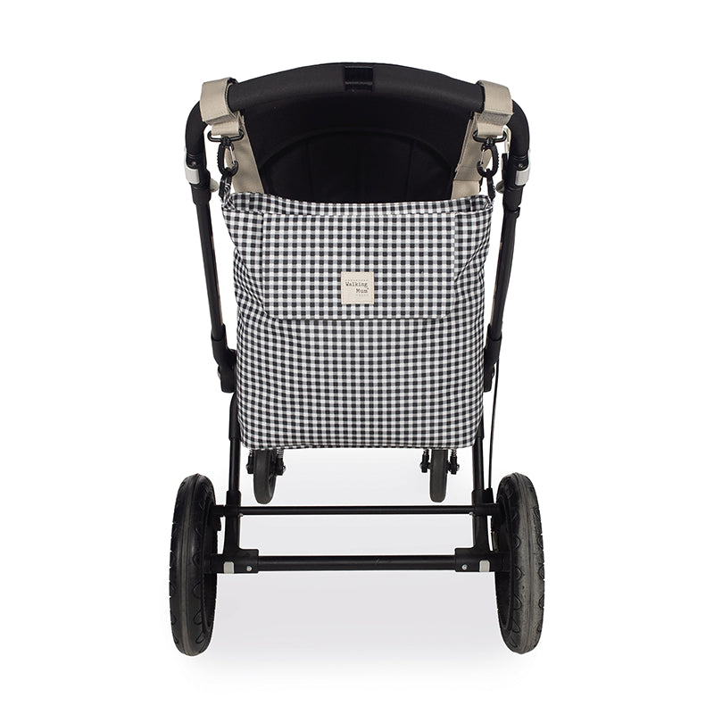 WalkingMum | Borsa Fasciatoio | I Love Vichy | Col. Nero