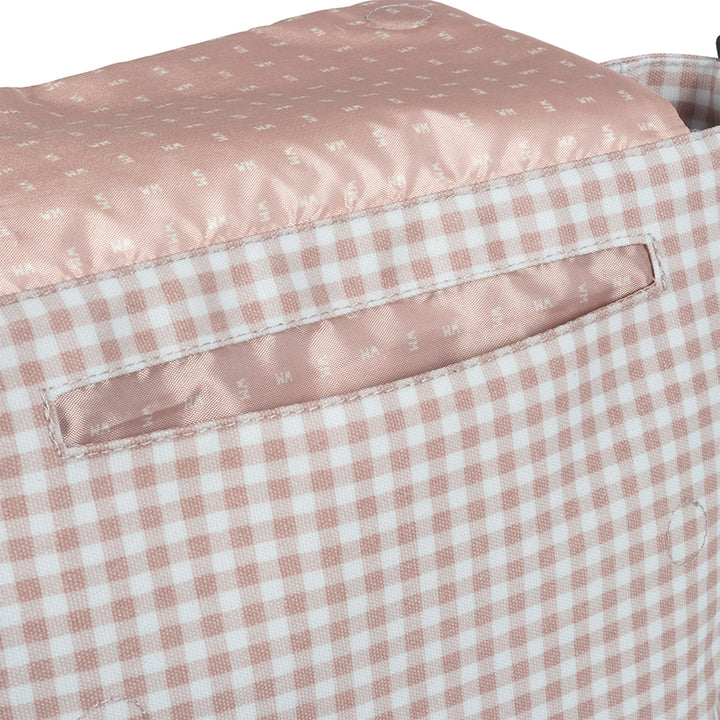 WalkingMum | Borsa Fasciatoio | I Love Vichy | Col. Pink