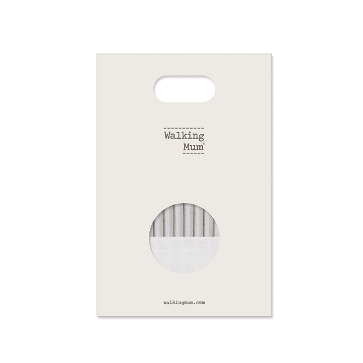 WalkingMum | Lenzulo Angoli Carrozina + Mussola | Botton Strips