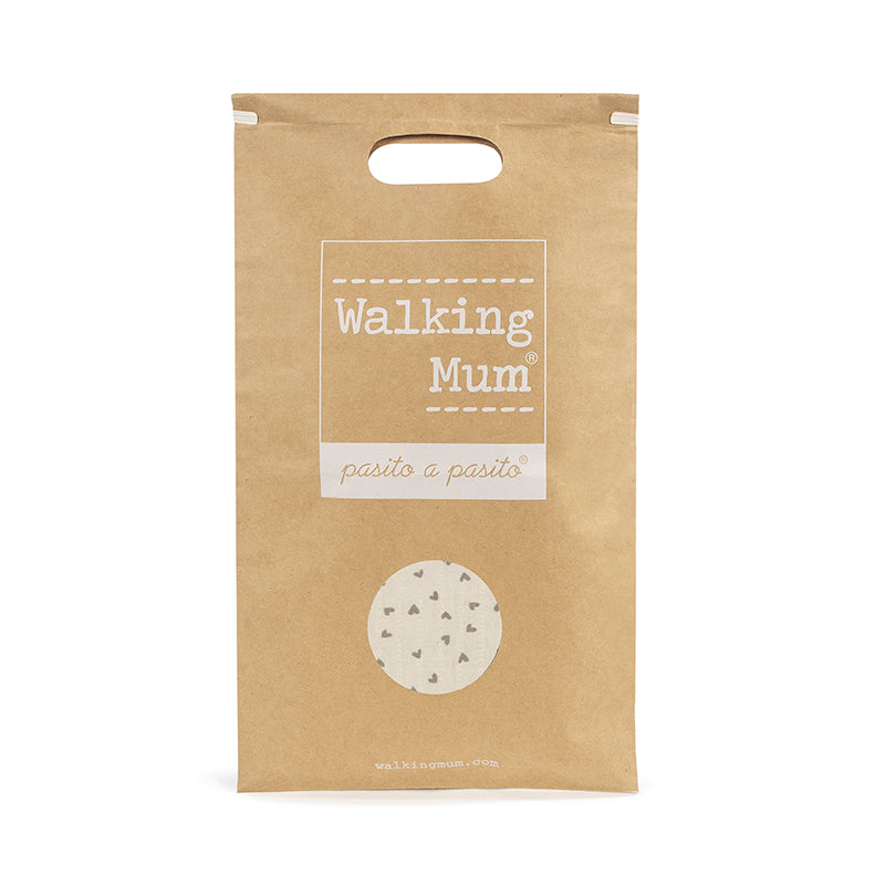 WalkingMum | Materassino | Hearts Poppy | Col. Muschio