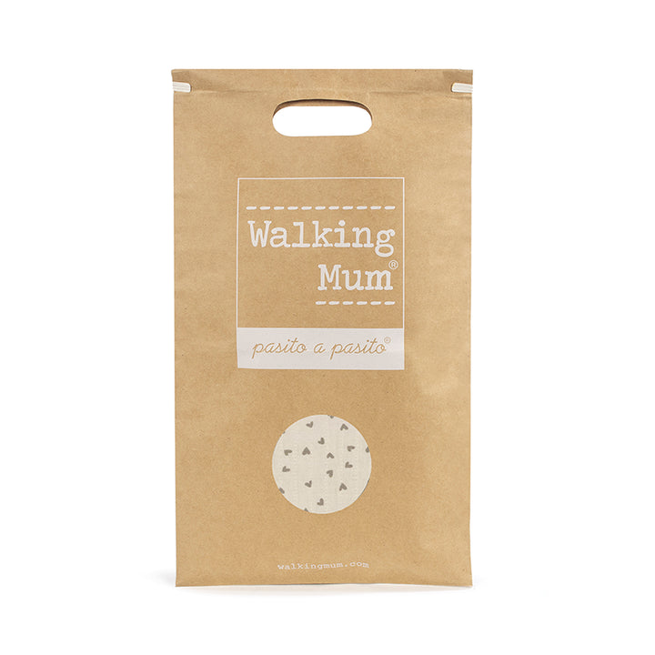 WalkingMum | Materassino | Hearts Poppy | Col. Muschio
