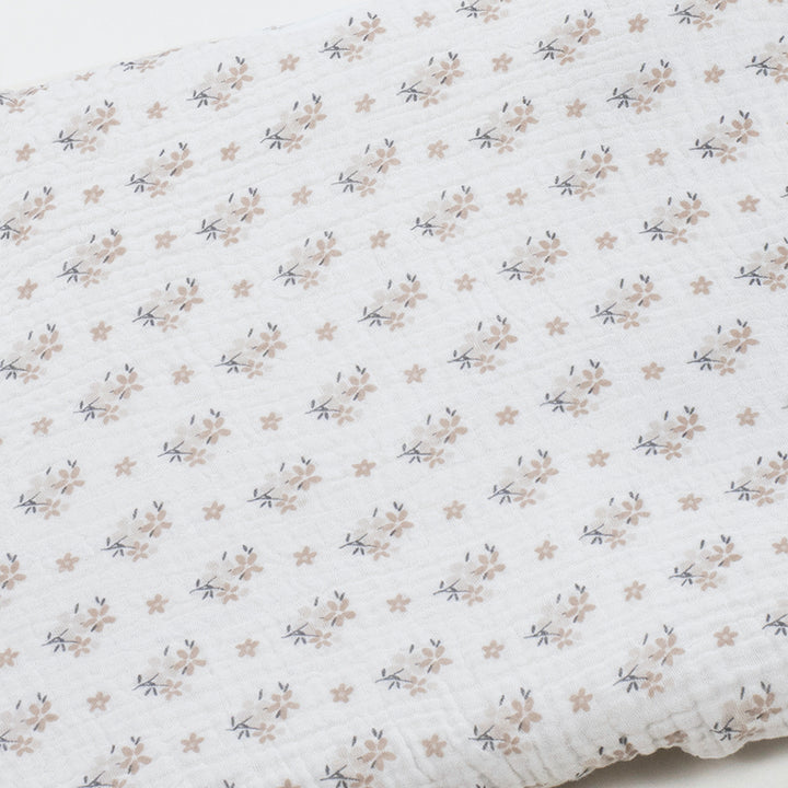 WalkingMum | Lenzulo Angoli Carrozina + Mussola | Botton Flowers