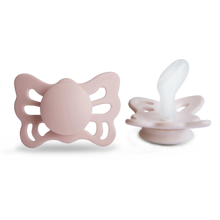 Frigg | Ciuccio Farfalla | Blush | Personalizzato