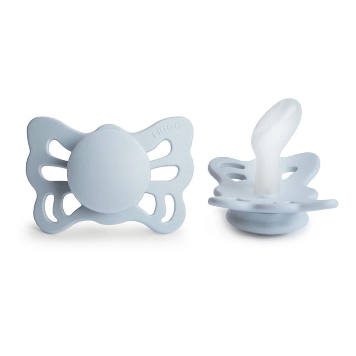 Frigg | Ciuccio Farfalla | Baby blue | Personalizzato