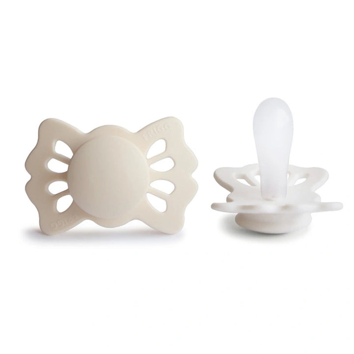 Frigg | Ciuccio Lucky | Cream | Personalizzato
